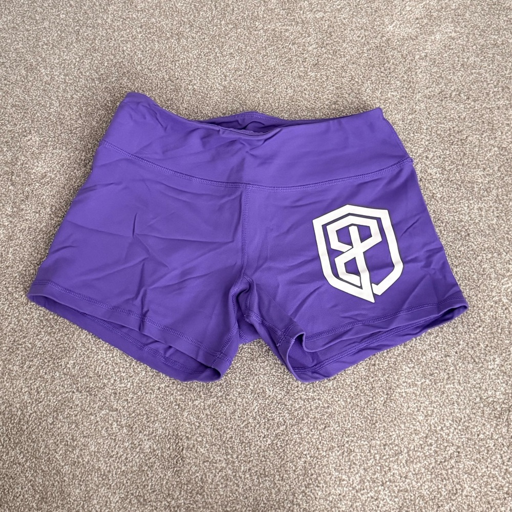 Born Primitive Purple women’s small CrossFit Athletic Shorts